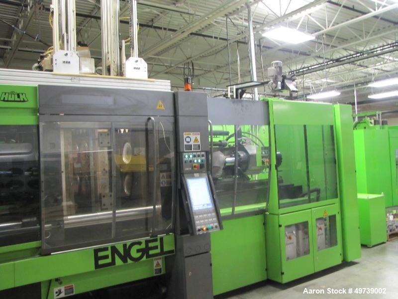 Used- Engel 440 Ton Rubber Injection Molding Machine, Model Elast 2000/440H.