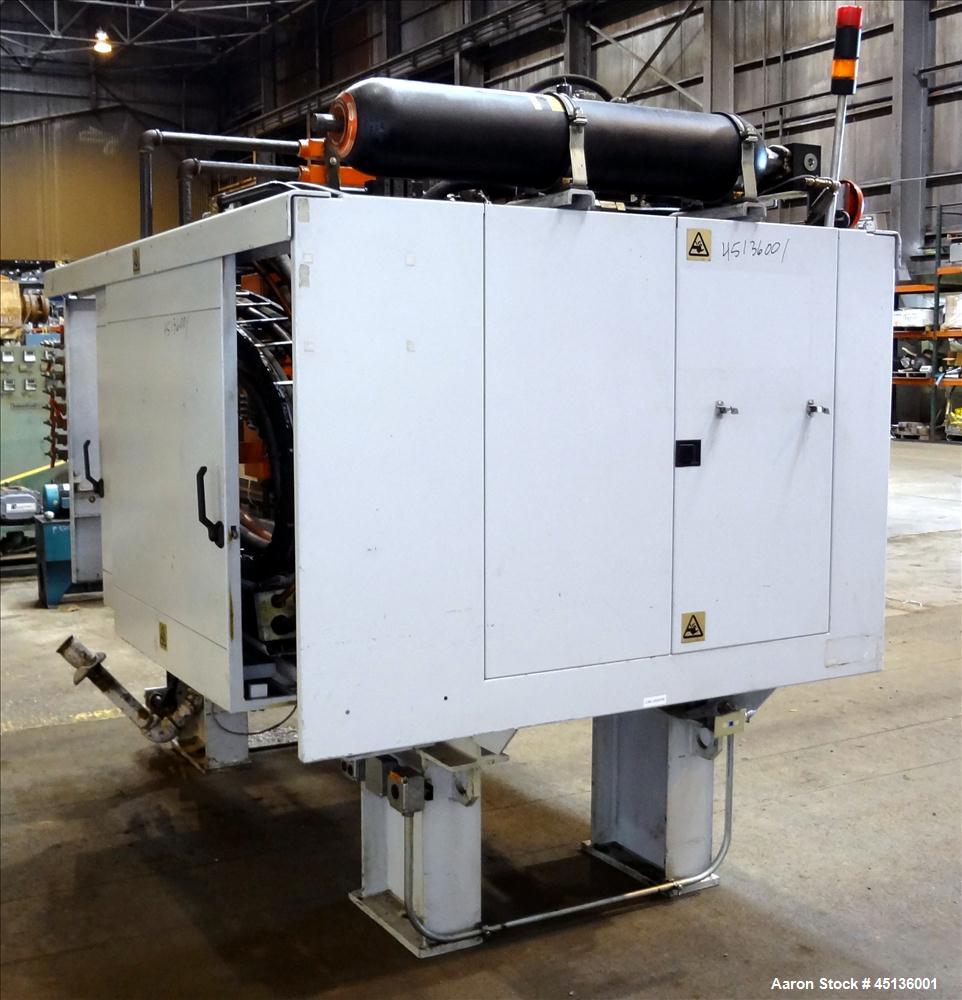 Used Husky 225 Ton Horizontal Injection Mold Machine, Model SX225 R/S 50/50, Serial #11188, Year 1994. Distance Between Tie Bars: 620mm x 620mm. Clamp Stroke  Maximum: 475mm. Mold Shut height: 200 to...
