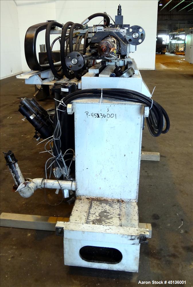 Used Husky 225 Ton Horizontal Injection Mold Machine, Model SX225 R/S 50/50, Serial #11188, Year 1994. Distance Between Tie Bars: 620mm x 620mm. Clamp Stroke  Maximum: 475mm. Mold Shut height: 200 to...