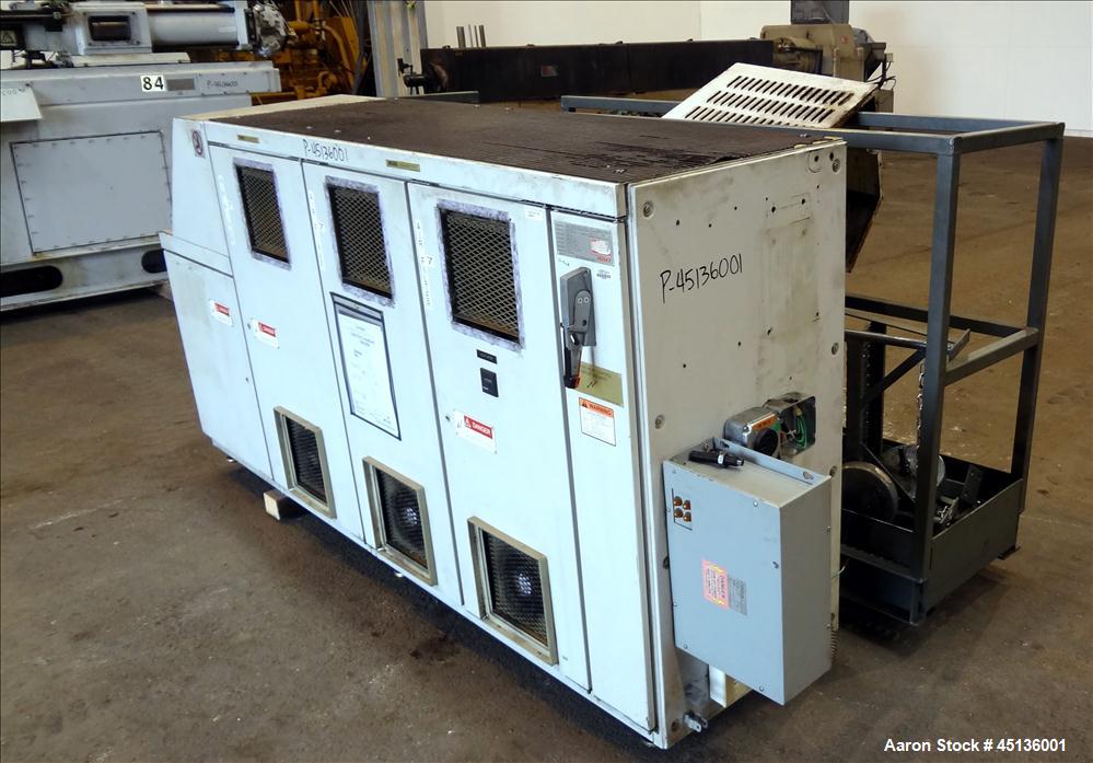 Used Husky 225 Ton Horizontal Injection Mold Machine, Model SX225 R/S 50/50, Serial #11188, Year 1994. Distance Between Tie Bars: 620mm x 620mm. Clamp Stroke  Maximum: 475mm. Mold Shut height: 200 to...