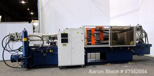 Used Krauss Maffei Horizontal Injection Molder, 250 Tons, Model 250-1200 B2