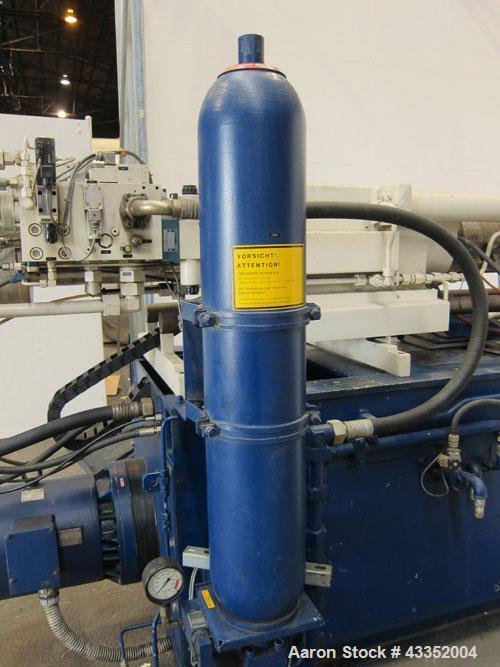 Used Krauss Maffei Horizontal Injection Molder, 250 Tons, Model 250-1200 B2
