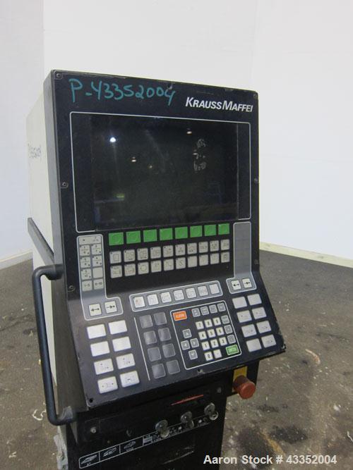 Used Krauss Maffei Horizontal Injection Molder, 250 Tons, Model 250-1200 B2