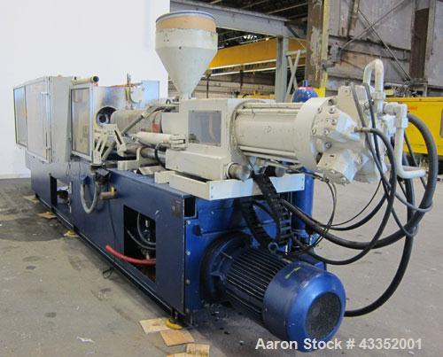 Used Krauss Maffei Horizontal Injection Molder, 250 Tons, Model 250-1650 B2