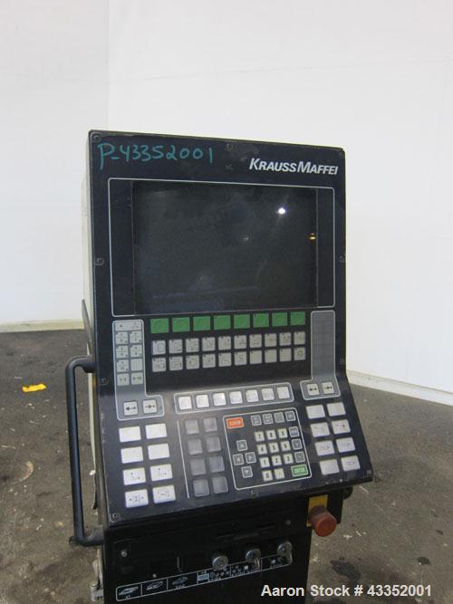 Used Krauss Maffei Horizontal Injection Molder, 250 Tons, Model 250-1650 B2