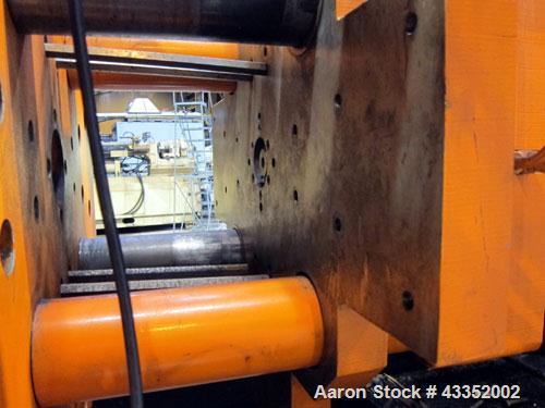 Used Krauss Maffei Horizontal Injection Molder, 500 Tons, Model 500-3000 B2