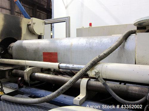 Used Krauss Maffei Horizontal Injection Molder, 500 Tons, Model 500-3000 B2