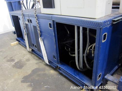 Used Krauss Maffei Horizontal Injection Molder, 500 Tons, Model 500-3000 B2