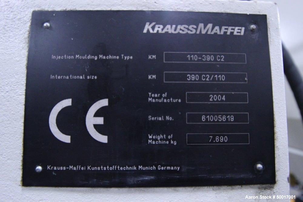 Used Krauss Maffei Injection Molding Machine