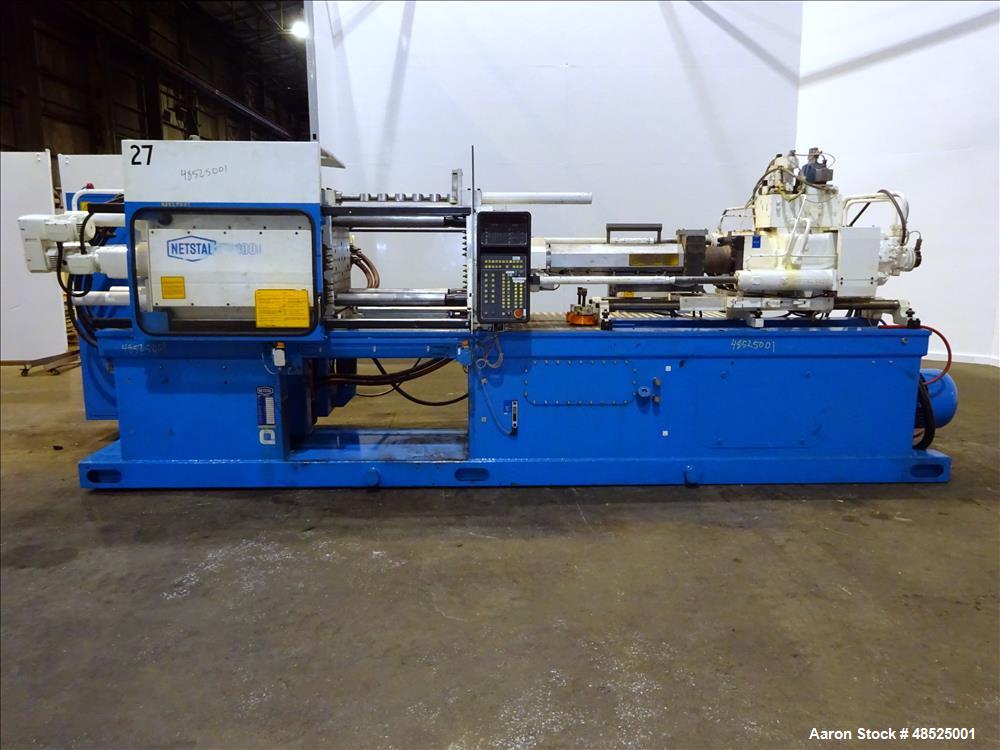 Used Nestal Horizontal Injection Mold Machine, Model HP1000/445