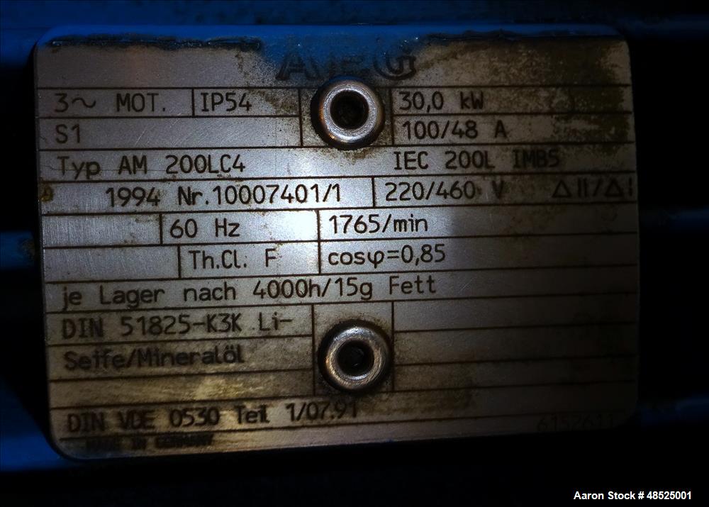 Used Nestal Horizontal Injection Mold Machine, Model HP1000/445