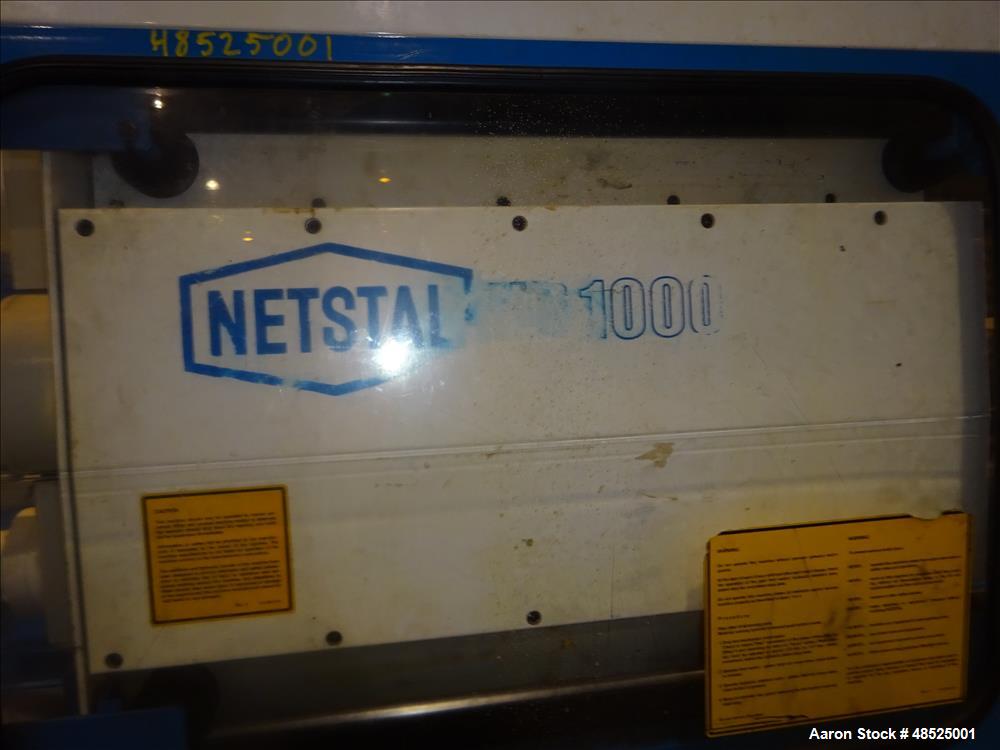 Used Nestal Horizontal Injection Mold Machine, Model HP1000/445