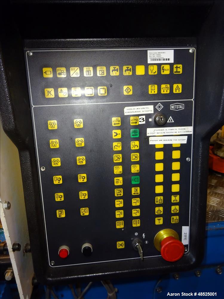 Used Nestal Horizontal Injection Mold Machine, Model HP1000/445
