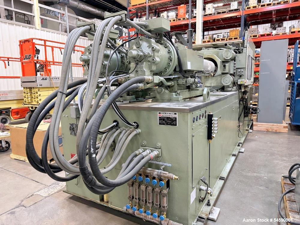 Used 1996 Nissei DC200-25ASE 220-Ton Two-Shot Injection Molding Machine with Yushin Servo Robot