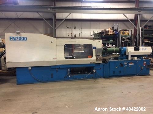 Used Nissei 400 Ton Injection Molding Machine, Model FN7000-100A.