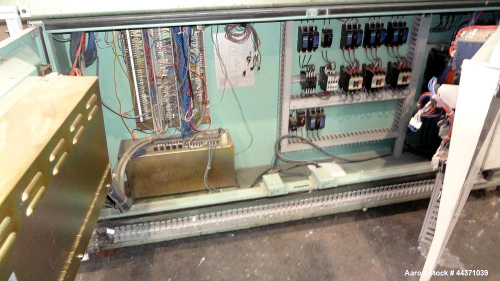 Used Nissei Hydraulic Injection Mold Machine, Approximate 286 Ton, Model FS260S71ASE. Hydraulic Clamp, Shot Size 29.8 Oz., Screw Size 71mm ("C"), Tie Bar Spacing 24" x 24", Platen Size 35-1/2" x 35-1...