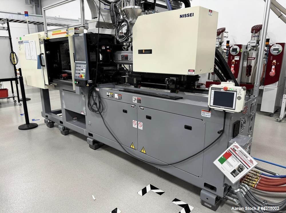 80 Ton Nissei Injection Molding Machine for Sale – 2018, Low Hours