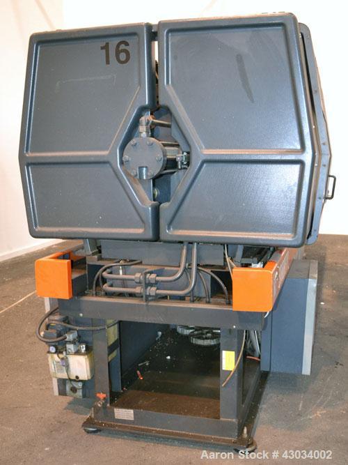Used Sandretto Series Otto Advantage 175 Ton Toggle Horizontal Injection Mold Machine, Model 430/175. Approximate 3-3/4" diameter tie bars, 20-1/4" x 20-1/4" distance between bars, 30" x 30" platen s...