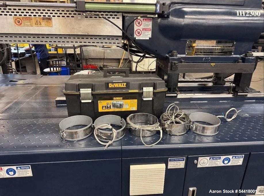 Used 496 Ton Woojin TH500S Injection Molding Machine with Keba Controls & Core Pull – High-Performance Production System