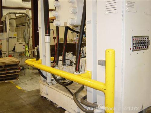 USED: Van Dorn injection molding machine, model 1650-260. 1650 ton,260 oz shot capacity. Unit platen size is 65" x 65". Pathfinder 5000controls. Options include core pull, moving platen supports, inc...