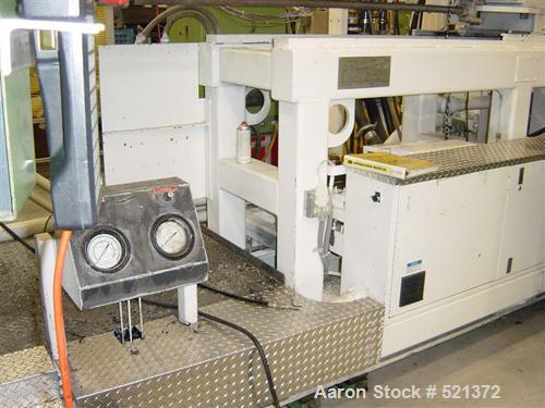 USED: Van Dorn injection molding machine, model 1650-260. 1650 ton,260 oz shot capacity. Unit platen size is 65" x 65". Pathfinder 5000controls. Options include core pull, moving platen supports, inc...