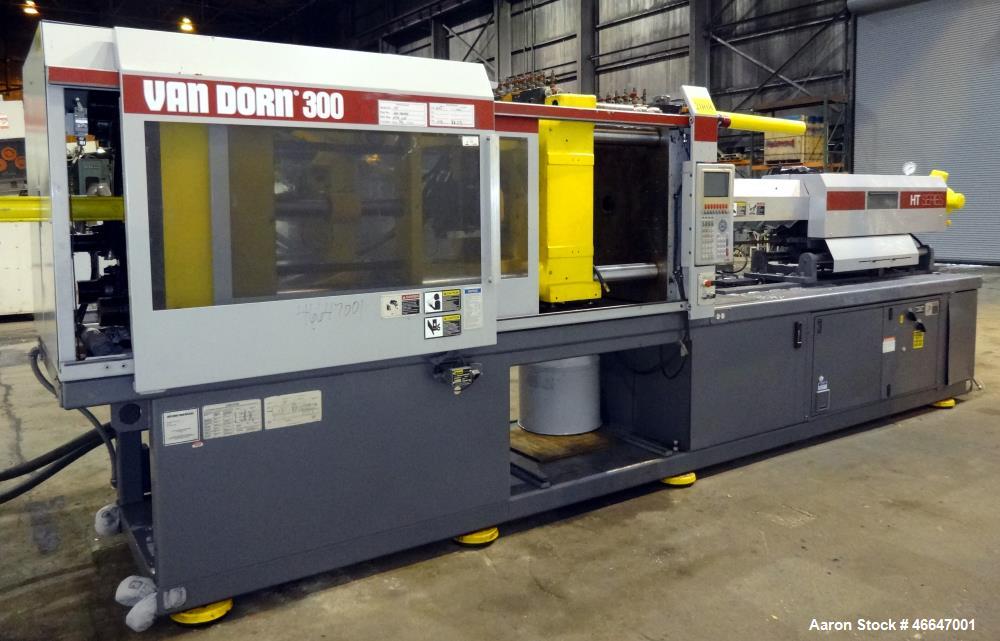 Used Van Dorn HT Toggle Clamp Horizontal Injection Mold Machine, 300 Ton, Model