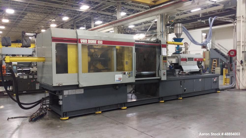 Used- 650 Ton Van Dorn Injection Mold Machine