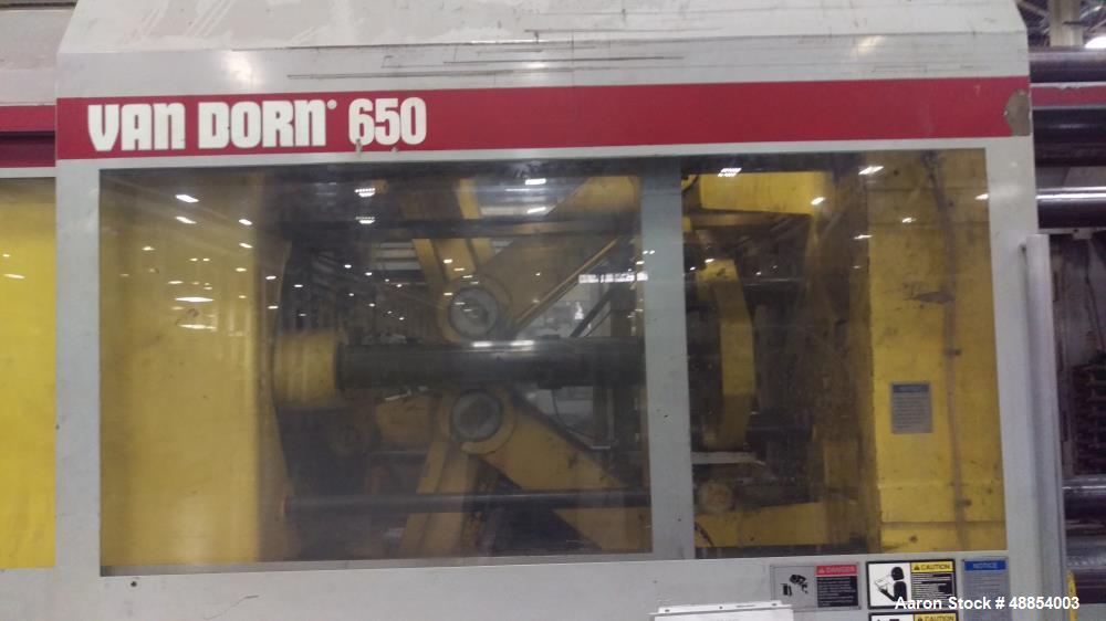 Used- 650 Ton Van Dorn Injection Mold Machine