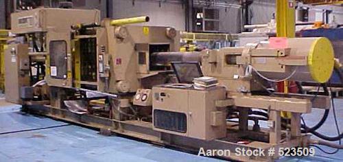 USED: 700 Ton, 80 ounce, Van Dorn injection molding machine, model 700HRS-80F-LP. New 1989. Wide platen. Platen size 62" x 5...