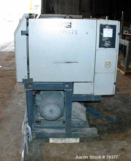 USED: Van Dorn injection molding machine, model ERGOrech Compact.35 ton clamping pressure, platen size 16-1/2" wide x 16-1/2" high.Distance between 1-3/4" tie bars 11" left to right, 11" top to botto...