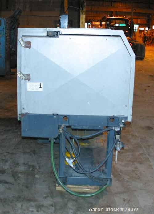 USED: Van Dorn injection molding machine, model ERGOrech Compact.35 ton clamping pressure, platen size 16-1/2" wide x 16-1/2" high.Distance between 1-3/4" tie bars 11" left to right, 11" top to botto...