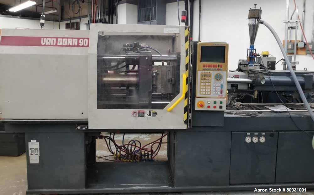 Used- Van Dorn Demag 90 Ton Compact Ergotech 800/420-200 Horizontal Injection Mo