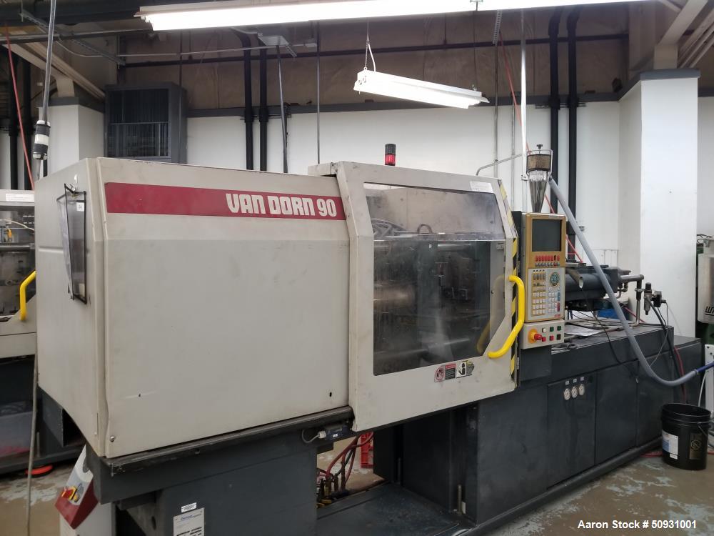 Used- Van Dorn Demag 90 Ton Compact Ergotech 800/420-200 Horizontal Injection Mo