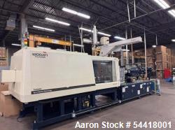 Used 496 Ton Woojin TH500S Injection Molding Machine with Keba Controls & Core Pull – High-Performance Production System