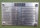 Used Arburg Allrounder Injection Mold Machine, model 370 M 800-225, 81.5 ton (800 Kn) clamping force. Approximate 4.27 ounce shot. Opening stroke maximum 500mm (19.6’’), mould installation height min...
