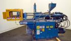 Used Boy Machines 22 S Dipronic Horizontal Injection Molder, 22 Tons, Model 220-52. Approximate 1.12 oz. shot size. Maximum platen daylight 15.75