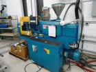 Used Boy Machines 25 M Horizontal Injection Molder, 25 Tons, Model 25 M. Maximum injection volume 2.43 oz, maximum opening stroke 200mm, maximum distance between 40mm diameter tie bars 254mm x 254mm,...