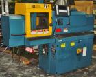 Used Boy horizontal injection molder, 25 ton, model 25M. With Proscan control LCD screen. Includes hopper. Built 1995.