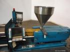 Used Boy Machines 50M Horizontal Injection Molder, 50 Tons, Model 50M. Maximum injection volume 29 oz., maximum opening stoke 13.7”, plate distance 0.8” to 23.6”, clear width between 2.16” diameter t...