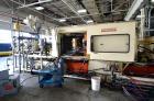 Used Cincinnati Milacron Vista Horizontal Injection Molder, 300 Ton, Model 300-21. Clamp force approximate 300 tons, approximate maximum daylight 48