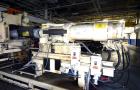 Used Cincinnati Milacron Horizontal Injection Molder, 700 Ton, Model 700-70 H/P. Clamp force approximate 700 tons, approximate maximum daylight 70