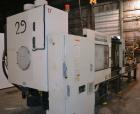 Used Cincinnati Milacron 400Ton Hydraulic Horizontal Injection Mold Machine, Model MH-400-41. Approximate 41 ounce shot size. 2.750