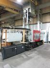 Used Milacron Powerline Multi-Component Two Platen Injection Molder, 330 Ton, Model NT330-8-7.6. Clamp force 330 ton, clamp stroke 600mm, maximum daylight 1525mm. Mold height maximum 670mm to 925mm, ...