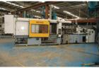 USED: Cincinnati Milacron 850 ton, model VH-850, injection molding machine, 140 oz. Manufactured 1994. Tie bar spacing 45.3