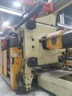 Used Husky Injection Molding Machine, Model Mdl#: QD2350 MMC RS235/235, MFG 2003. 2500 ton capacity, 1613 oz shot capacity. 120.00
