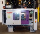 Used Husky 225 Ton Horizontal Injection Mold Machine, Model SX225 R/S 50/50, Serial #11188, Year 1994. Distance Between Tie Bars: 620mm x 620mm. Clamp Stroke  Maximum: 475mm. Mold Shut height: 200 to...