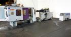 Used Husky Horizontal Injection Mold Machine, 300 Tons, Model SX300 RS60/50. Platen Size: 40.79
