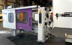 Used Husky Horizontal Injection Mold Machine, 300 Tons, Model SX300 RS60/50. Platen Size: 40.79