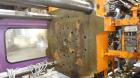 Used Husky Horizontal Injection Mold Machine, 300 Tons, Model SX300 RS60/50. Platen Size: 40.79