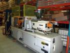 Used Kawaguchi Injection Molding Machine, Model KM50B2. 50 Ton clamping force. Space between tie bars 310 mm x 310mm. Platen size 450 mm x 445mm, 150 mm minimum mold height, 300 mm maximum mold heigh...